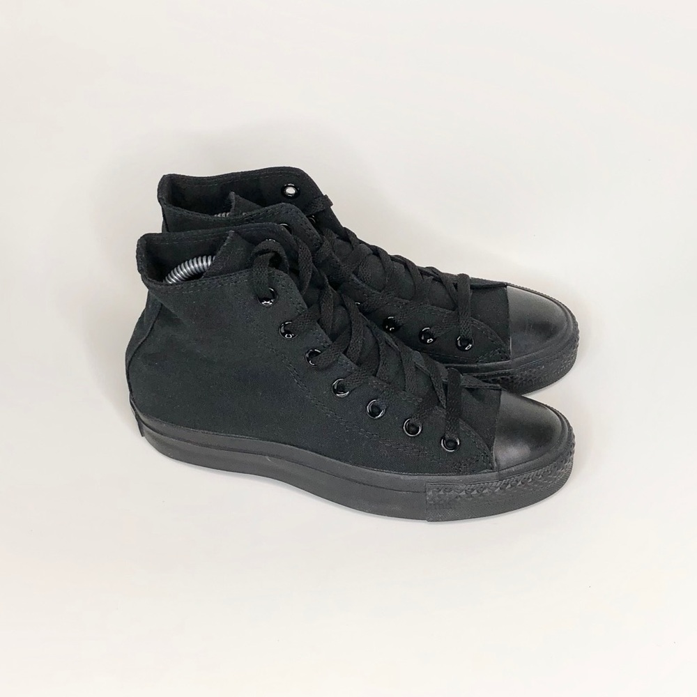 New Converse All Star hi top all black - Picture 3 of 5
